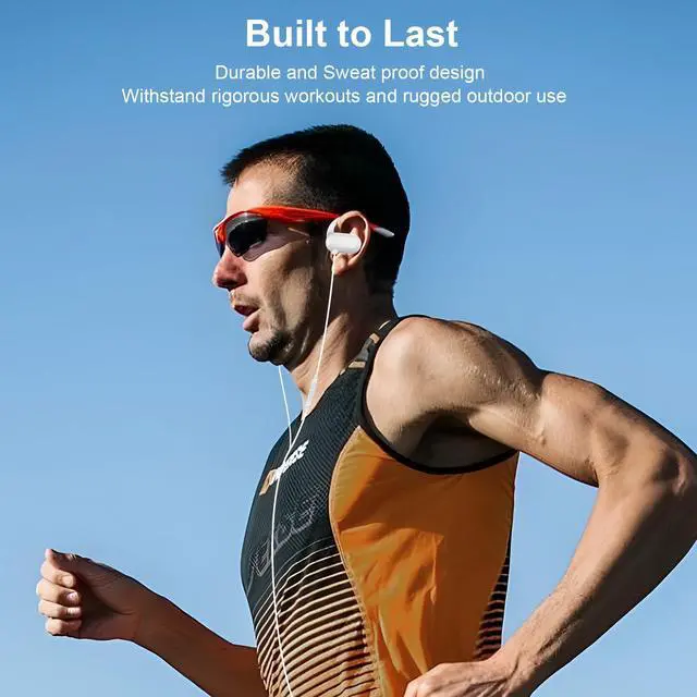 Alt view image 6 of 7 - Open Ear USB C Headphones Wired Earbuds for iPhone 17 16 Pro Max 15 16e/iPad A16 11 10th,Type C Plug Over Ear Hooks Headphones with Mic for Samsung S26 Ultra S25 S24 S23 Sports Running Corded Headset