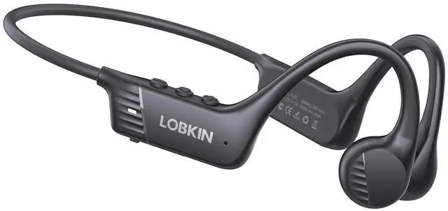 Main image of Bone Conduction Headphones Bluetooth 6.0 - Open Ear Headphones for Sports, IPX7 Waterproof Wireless Earphones, 25g Ultra-Light & Secure Fit, 10H Battery, for Running, Cycling, Workout