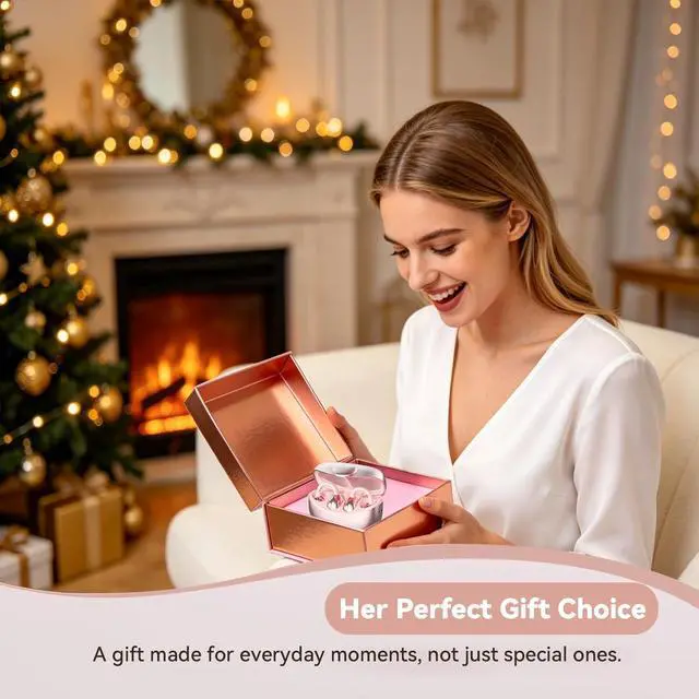 Alt view image 6 of 7 - Clip-On Open Ear Earbuds for Women, Bluetooth 6.0 Wireless Earbuds with Hi-Fi Stereo Sound, Lightweight Headphones for Small Ears, Comfortable All-Day Wear, 40H Playtime, USB-C, Sports Use