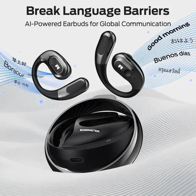 Alt view image 2 of 7 - Wireless Earbuds, Black