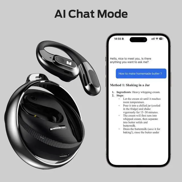Alt view image 7 of 7 - Wireless Earbuds, Black