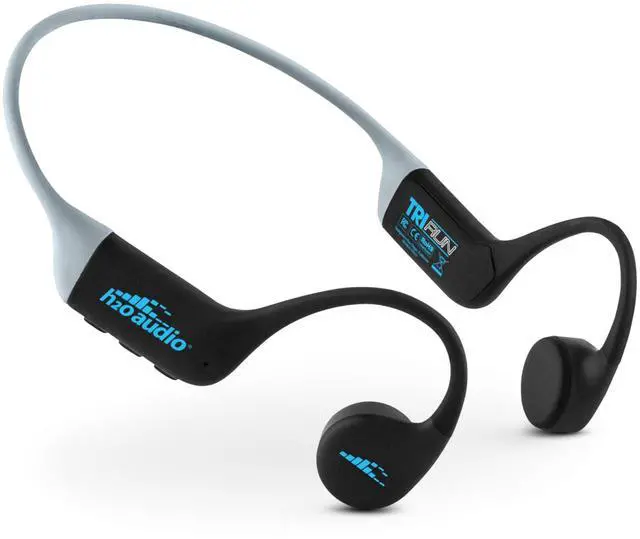 Main image of TRI Run Open Ear Bone Conduction Headphones. Sweatproof Multisport Headphones for Running, Cycling, and Paddling. Wireless Wrap Around Sport Earbuds, IPX8 Waterproof, Bluetooth 5.3