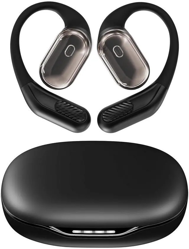 Main image of Headphones, Over Ear Earbuds with Ear Hooks, Wireless Earbuds Bluetooth 5.4 with Microphone, 60H Playtime, IPX7 Waterproof, Touch Control, Clear Calls for Running Workouts Sports