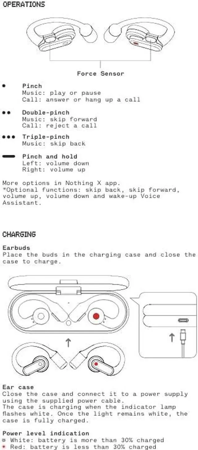 Alt view image 5 of 5 - light Open Ear Headphones with Adjustable Earhooks, Multipoint Connection Bluetooth Earbuds with Clear Voice Technology for AI Calls, IP54, Fast Charging, ChatGPT Supported