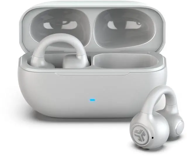 Main image of Flex, Open Ear Earbuds, Clip On Wireless Bluetooth Earbuds, Open Ear Headphones, Cloud White