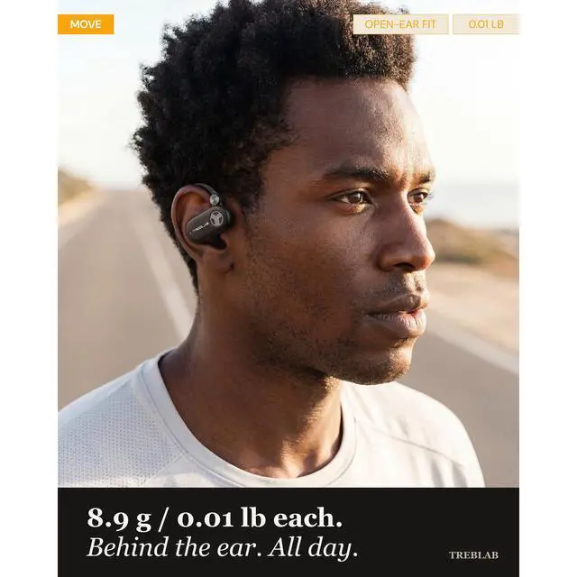 Alt view image 5 of 7 - X-Open Ear Earbuds Wireless Bluetooth, IPX5 Earhook