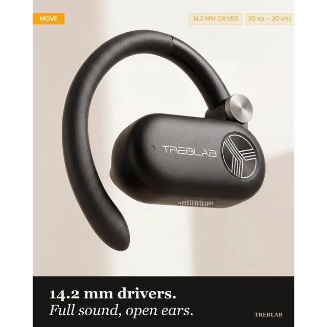 Alt view image 3 of 7 - X-Open Ear Earbuds Wireless Bluetooth, IPX5 Earhook