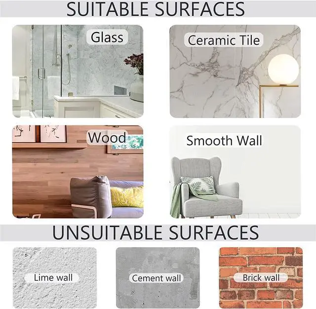 Alt view image 5 of 7 - Clear Adhesive Hooks for Shower Wall Shaver Holder Razor Holder Storage Holders for Phone, Bathtub Organizers and Storage Shower Hook Kitchen Organizer for Razor Plug Towel (Clear-4pcs)