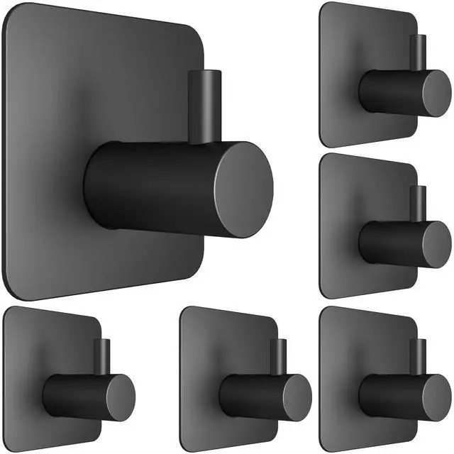 Main image of Adhesive Wall Hooks for Hanging - Waterproof Shower Hooks