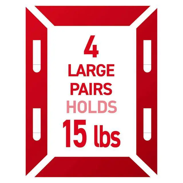Alt view image 3 of 7 - Large Picture Hanging Strips 40 Pairs, (80 Command Strips) Damage Free Hanging Picture Hangers, No Tools Great for Home Decor, Black Adhesive