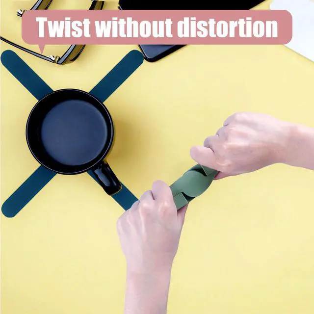 Alt view image 3 of 7 - 7 Pcs Silicone Foldable Trivets for Hot Pots and Pans,Heat Resistant Non Slip Water Resistant Silicone Pot Holders