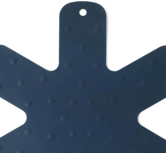 Alt view image 7 of 7 - Prime Trivet Set, 3-Piece Silicone Trivets, Pan Protectors, High-Heat Resistant Non-Slip Cookware Protectors for Countertop Protection and Cookware Stacking, Navy