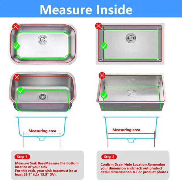 Alt view image 3 of 7 - Sink Protectors for Kitchen Sink 30"x16"Rear Silicone Sink Mat