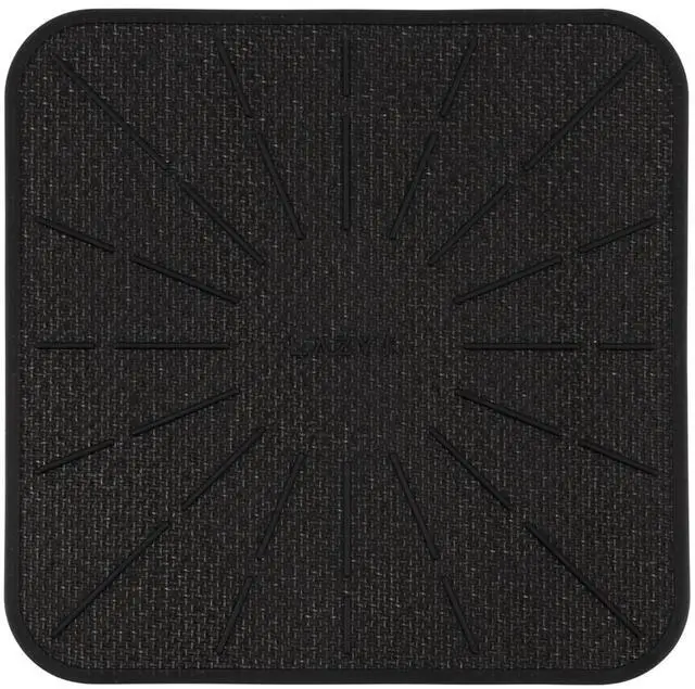 Main image of Induction Cooktop Mat - Silicone Fiberglass Scratch Protector - for Magnetic Stove - Non slip Pads to Prevent Pots from Sliding during Cooking - Square (7.4inches) Black