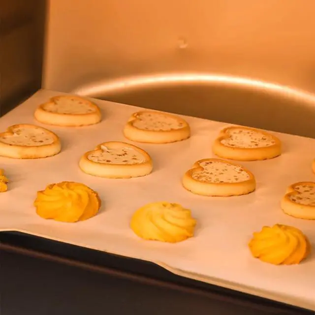Alt view image 6 of 7 - Parchment Paper Sheets 300Pcs,6x8In Baking Paper,Baking Supplies Sheets Non Stick,Non-Toxic Baking Parchment for Air Fryer, oven liner,Grilling, Steaming Cooking Bread Cake and Wrapping Food
