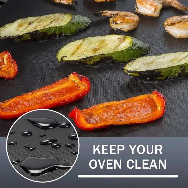 Alt view image 7 of 7 - Air Fryer Liners Compatible with Breville BOV900BSS the Smart Oven Air Fryer Pro, 100 PCS Unbleached Parchment Paper Disposable with 4 PCS AirFryer Oven Liners Accessories for Breville Toaster Oven