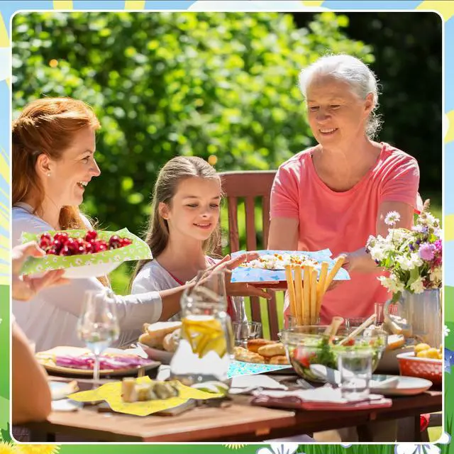Alt view image 7 of 7 - 240Pcs Wax Paper Dry Waxed Deli Paper Sheets 12x12 inch Sandwich Wrap Paper Floral Parchment Sheets Basket Liner Food Paper Sheets for Carnival Home Kitchen Picnic Spring Summer Tea Party Favors