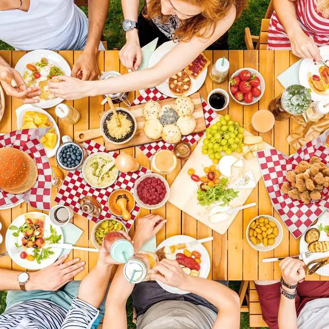 Alt view image 6 of 7 - 1000 Sheets Checkered Deli Paper Sheets, 12 x 12 Inch Grease Resistant Food Basket Liners Sandwich Paper Wraps for Restaurants Churches BBQs Picnic Party (Red And White)
