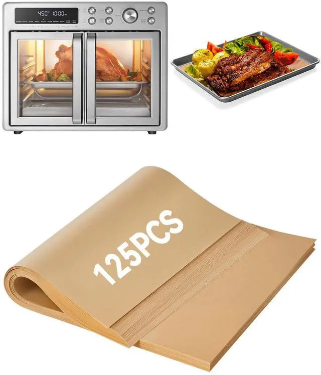 Main image of 125PCS Air Fryer Liners for Midea Flexify 26.4QT French Door Toaster Oven