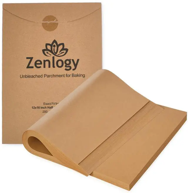 Main image of 12x16 Parchment Paper, 200 Sheets, Pre-Cut, Fits Half Sheet Pans