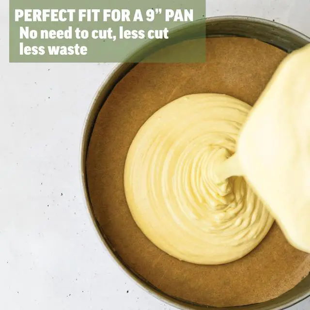Alt view image 5 of 7 - 9-Inch Parchment Paper Rounds, 100 Sheets, Unbleached, Pre-Cut