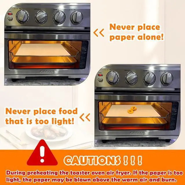 Alt view image 6 of 7 - 9x11 Inch 150PCS Air Fryer Disposable Liners, Unbleached Parchmen Paper
