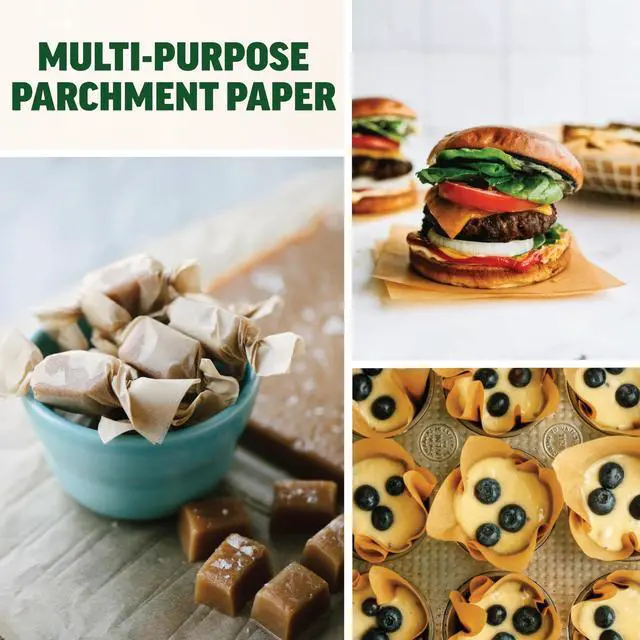 Alt view image 5 of 7 - 4x4 Parchment Paper Squares, 200 Sheets, Unbleached, Pre-Cut
