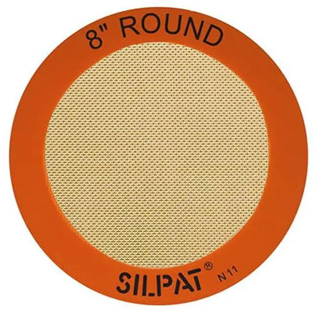 Main image of The Original Round Cake Liner Non-Stick Silicone Baking Mat, 8", AH197-01