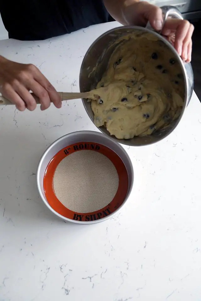 Alt view image 4 of 7 - The Original Round Cake Liner Non-Stick Silicone Baking Mat, 8", AH197-01