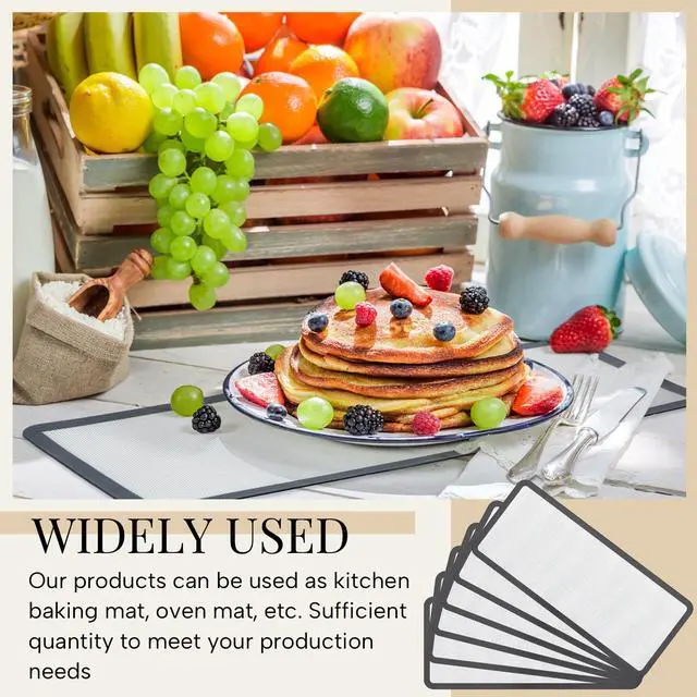 Alt view image 6 of 6 - Large Silicone Baking Mat Compatible with Harvest Right Freeze Dryer Gray Large Trays Silicone Mats Reusable Food Safe Sheet Heat Resistant Durable Easy Clean No Stick for Kitchen