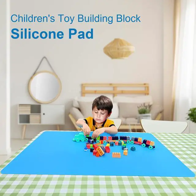 Alt view image 6 of 7 - 36" x 24" Extra Large Silicone Mat for Epoxy Resin, non-slip, heat-resistant, demolding, etc. (Black)