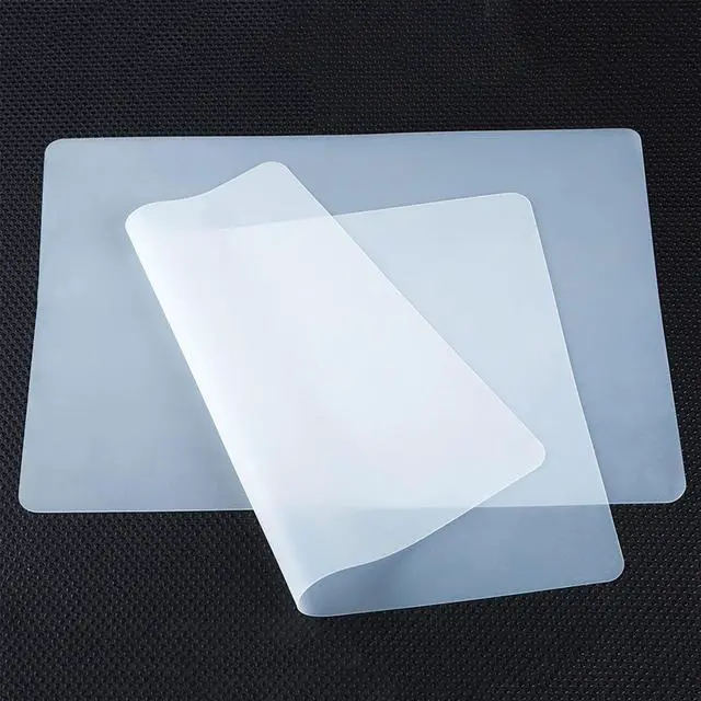 Main image of Large Clear Silicone Craft Mats: 13"W x 18"L Heat Resistant Non Slip
