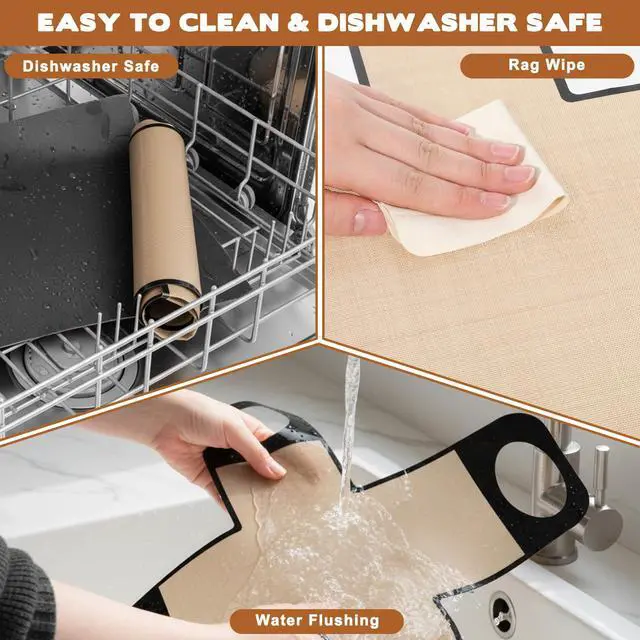 Alt view image 5 of 7 - Silicone Bread Loaf Pan Liners, Silicone Dough Mat Bread Pan Liners Reusable Baking Sheet Liner Sourdough Baking Mat Food-Grade Easy Clean Dough Transfer Tool