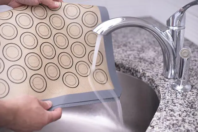 Alt view image 7 of 7 - Macaron Silicone Baking Mats - Set of 2 - Full Size - 16 x 24 in (40 x 60 cm), Non-Stick Macaron Mat for Perfect Baking - Dishwasher & Oven Safe, Ideal for Macarons, Cookies, Bread, and More