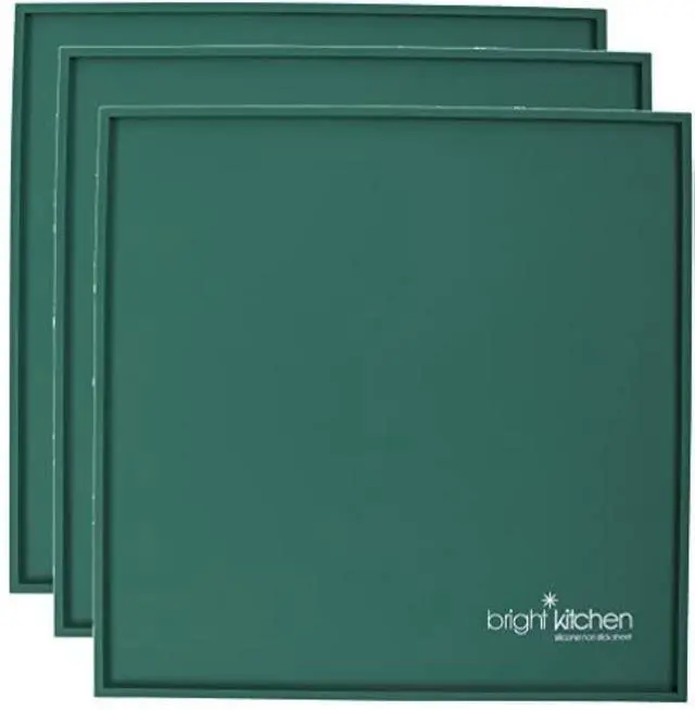Main image of Set of 3-14" x 14" Edge Silicone Sheets for Excalibur Dehydrator Bright Kitchen Re-Usable Non-Stick Mat Lip For Fruit Leather Liquids Batter Roll Up (3 Edge Sheets)