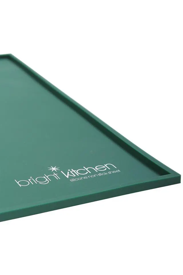Alt view image 2 of 6 - Set of 3-14" x 14" Edge Silicone Sheets for Excalibur Dehydrator Bright Kitchen Re-Usable Non-Stick Mat Lip For Fruit Leather Liquids Batter Roll Up (3 Edge Sheets)