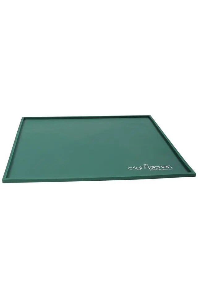 Alt view image 3 of 6 - Set of 3-14" x 14" Edge Silicone Sheets for Excalibur Dehydrator Bright Kitchen Re-Usable Non-Stick Mat Lip For Fruit Leather Liquids Batter Roll Up (3 Edge Sheets)