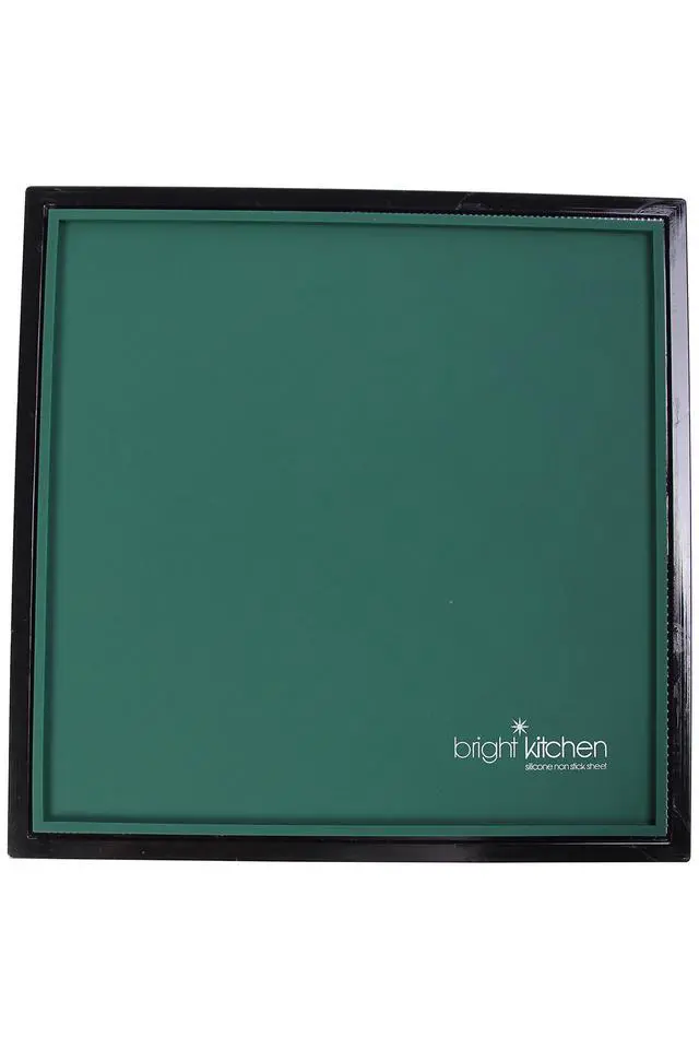 Alt view image 4 of 6 - Set of 3-14" x 14" Edge Silicone Sheets for Excalibur Dehydrator Bright Kitchen Re-Usable Non-Stick Mat Lip For Fruit Leather Liquids Batter Roll Up (3 Edge Sheets)