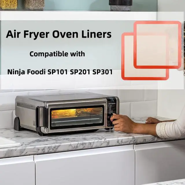 Alt view image 5 of 7 - Square Silicone Baking Mats for 12 Inch Cake Pan/12x12 Cheesecake Pan/Toaster Oven/XL Air Fryer, 11.75"Square Food Grade Silicone Mat for Baking Sheet for Cake/Pastry/Torte/Pie, Non-Stick&Reusable2PCS