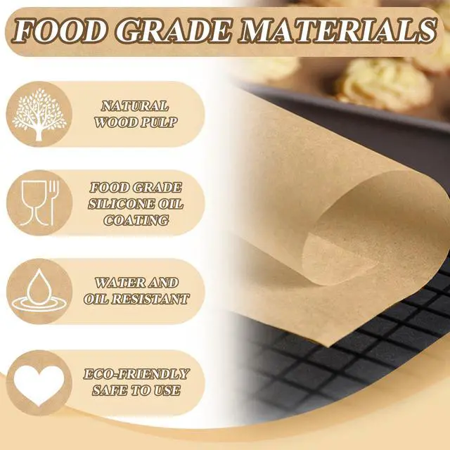 Alt view image 3 of 7 - 200 PCS Freeze Dryer Tray Mats for Harvest Right Freeze Dryer Trays, Non-Stick Baking Mats One-Off Parchment Paper Compatible with Harvest Right Freeze Dryer Trays (Medium - 17" x 6.8")