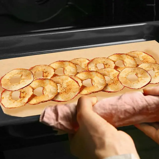 Alt view image 5 of 7 - 200 PCS Freeze Dryer Tray Mats for Harvest Right Freeze Dryer Trays, Non-Stick Baking Mats One-Off Parchment Paper Compatible with Harvest Right Freeze Dryer Trays (Medium - 17" x 6.8")