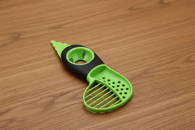 Alt view image 4 of 7 - 3-In-1 Avocado Slicer Peeler Tool, 7.5" x 3"