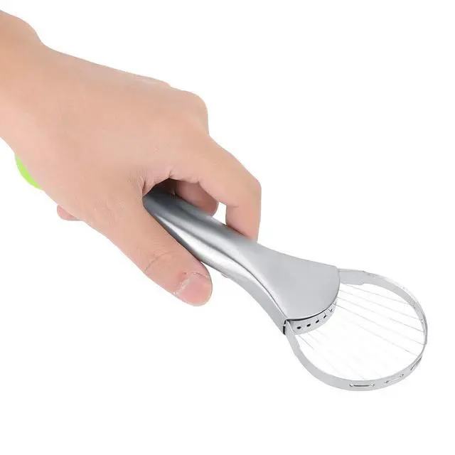Alt view image 6 of 7 - 2-in-1 Avocado Cutter Stainless Steel Avocado Slicer Tool with Ergonomic Handle, Multi-Function Avocado Pitter and Slicer for Easy Slicing,Pitting & Scooping,Dishwasher Safe Kitchen Gadget (9.6IN)