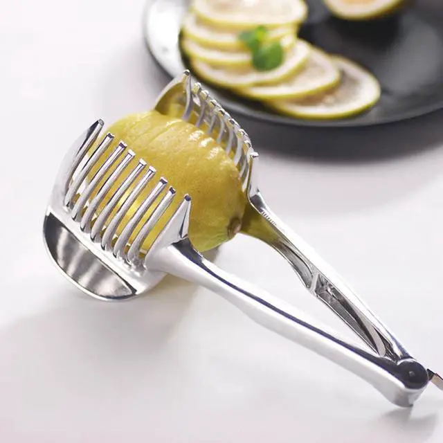 Alt view image 5 of 7 - Stainless Steel Multipurpose Handheld Round Fruit Tongs for Onions, Avocados, Eggs and Other Vegetables