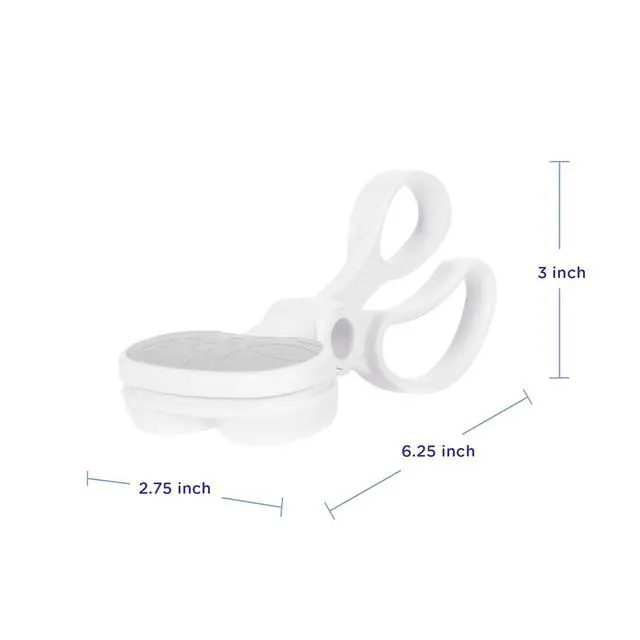Alt view image 2 of 6 - Dual Grape Cutter for Toddlers & Kids, Stainless Steel Blade, Fruit and Vegetable Slicer, Safe and Easy to Use