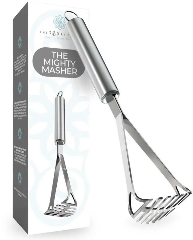 Main image of Mighty Masher, Baby Food Masher, Stainless Steel Smasher