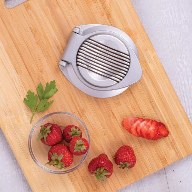 Alt view image 4 of 7 - Classic Non-Stick Egg Slicer, 18/8 Stainless Steel Wires