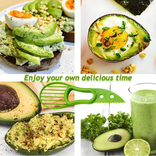 Alt view image 6 of 7 - Avocado slicer tool 3 in 1 and potato peelers, like mom's kitchen tool