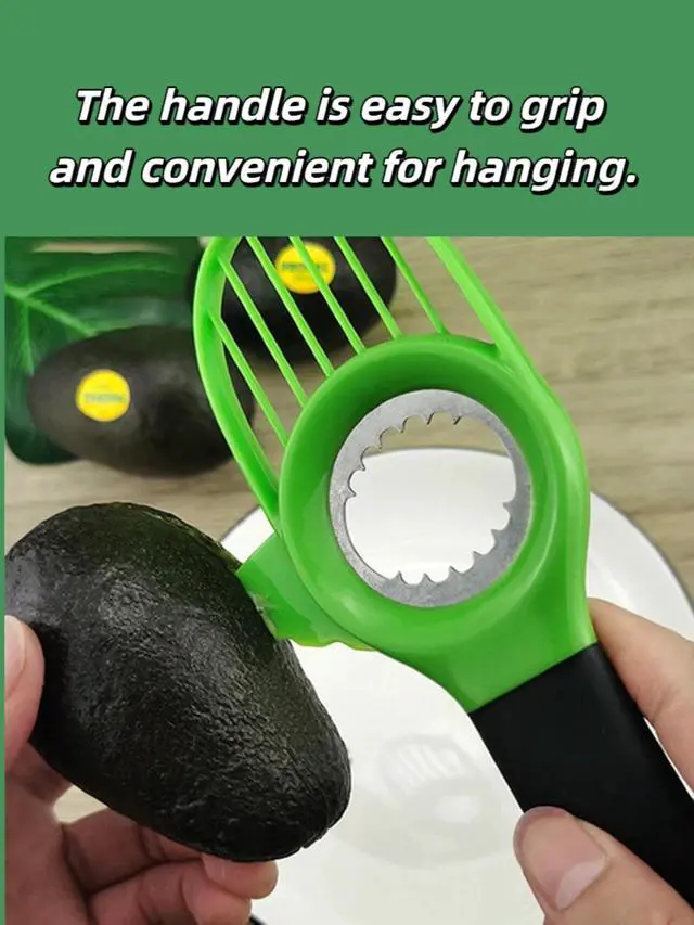 Alt view image 5 of 7 - 3-in-1 Avocado Kitchen Tool Set, 2PCS