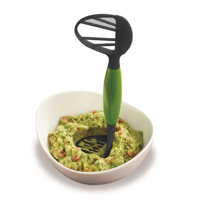 Alt view image 5 of 7 - Avocado Slicer | 3 In 1 Avocado Slicer Seed Remover | Fruit Cutter, Peeler, Masher, Safe and Easy to Use Kitchen Utensil Gadgets Tool, Dishwasher Safe, Fruit Separator with Comfortable Handle